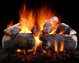 Hargrove: 24" Supreme Ponderosa Charred Log Set