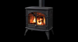 Enviro: Westport Cast Iron Freestanding (Standing Pilot) - Painted Black
