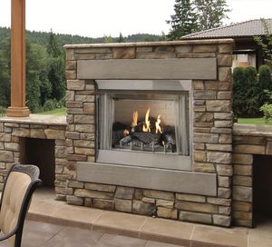 White Mountain Hearth: Carol Rose Coastal Outdoor Premium 42" Fireplace (IP)